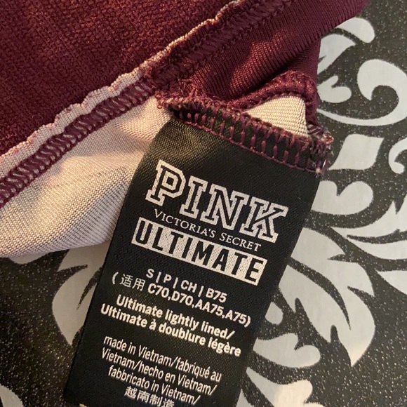 PINK Victoria’s Secret Ultimate Sports (3) Bras - Picture 5 of 6